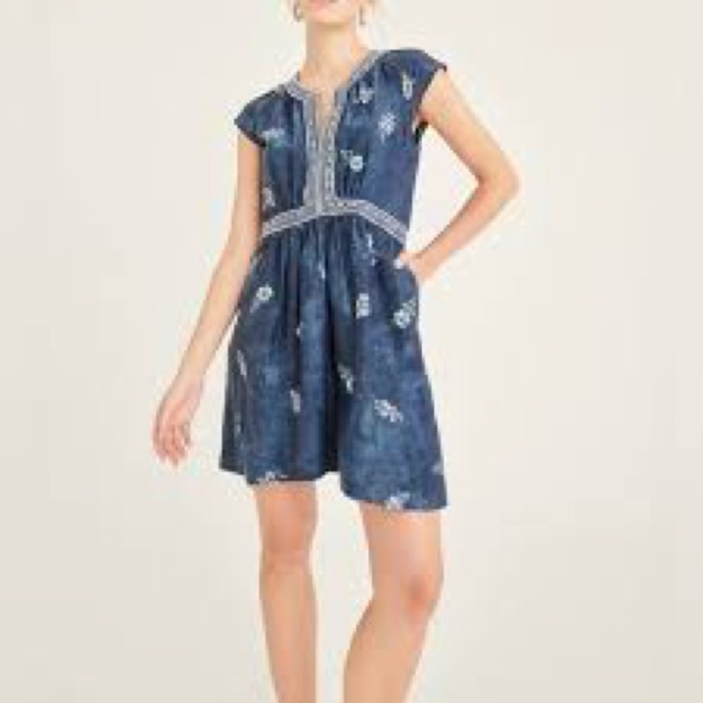 Secret mission Mirelle organic cotton mini dress - Picture 4 of 11
